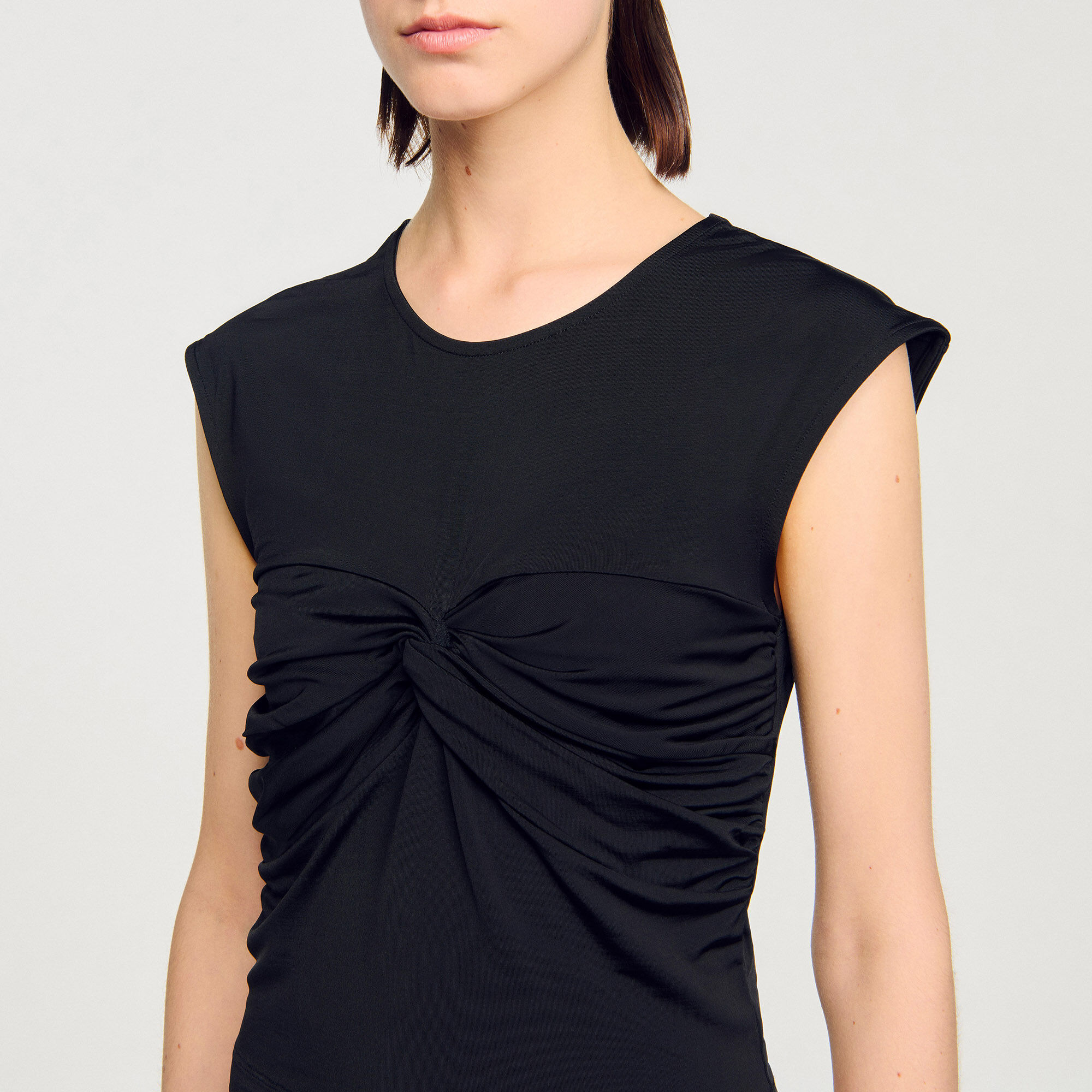 T-shirt drappeggiata