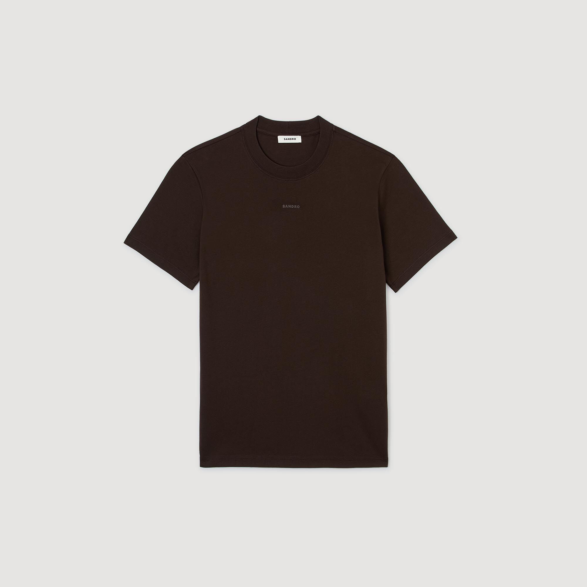 T-shirt in cotone con logo