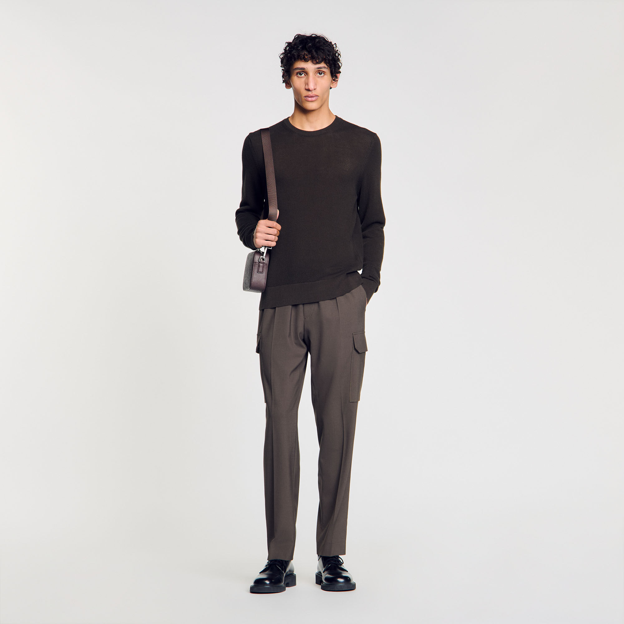 Maglione in maglia testurizzata