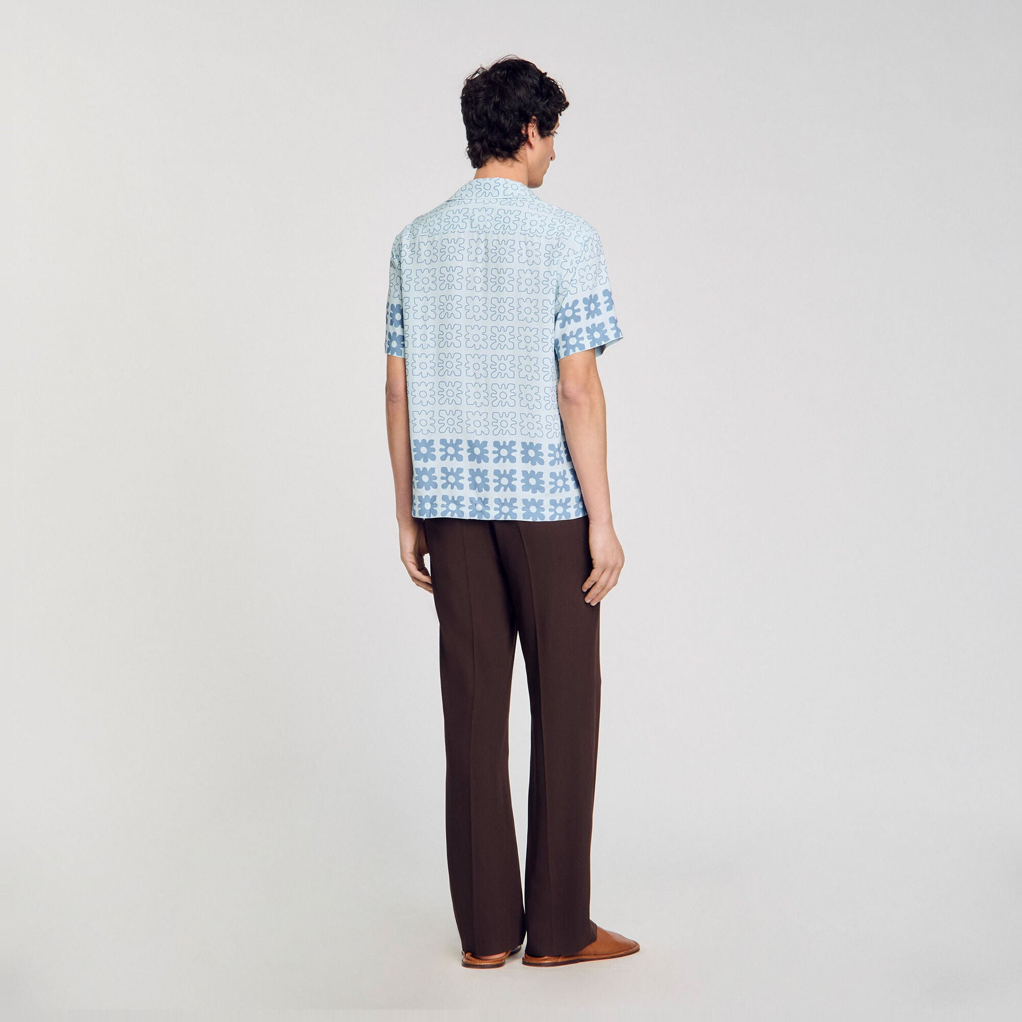 Camicia con stampa a fiori - Uomo | Sandro