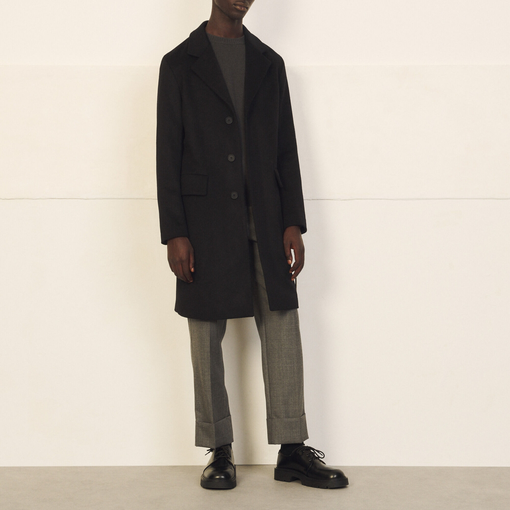 Cappotto in lana e cashmere