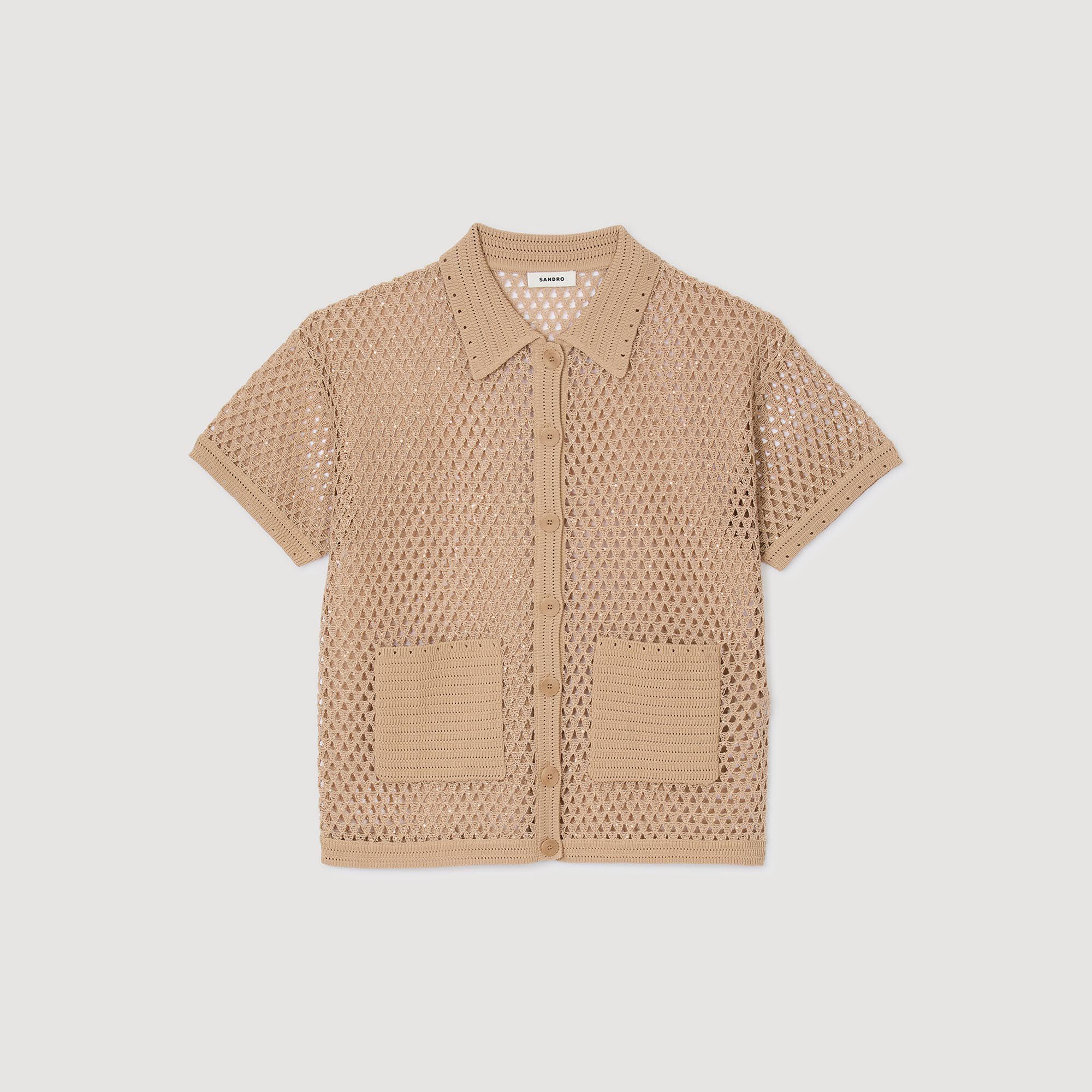 Cardigan glitterato