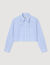 Camicia con colletto a nodo
