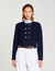 Cardigan colletto volant rimovibile
