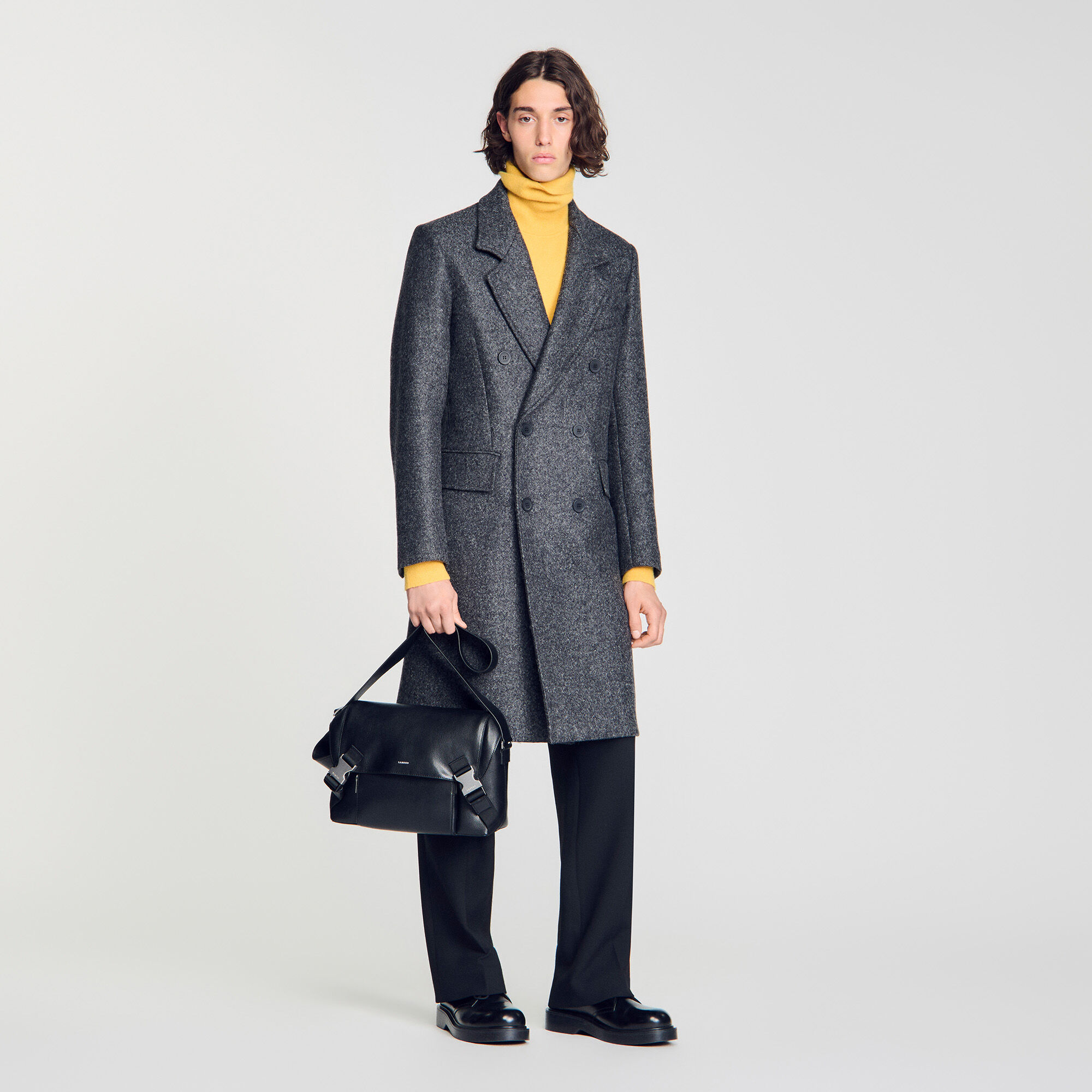 Borsa in pelle ricostituita - Uomo | Sandro