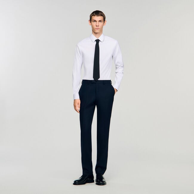 Pantaloni da abito in lana