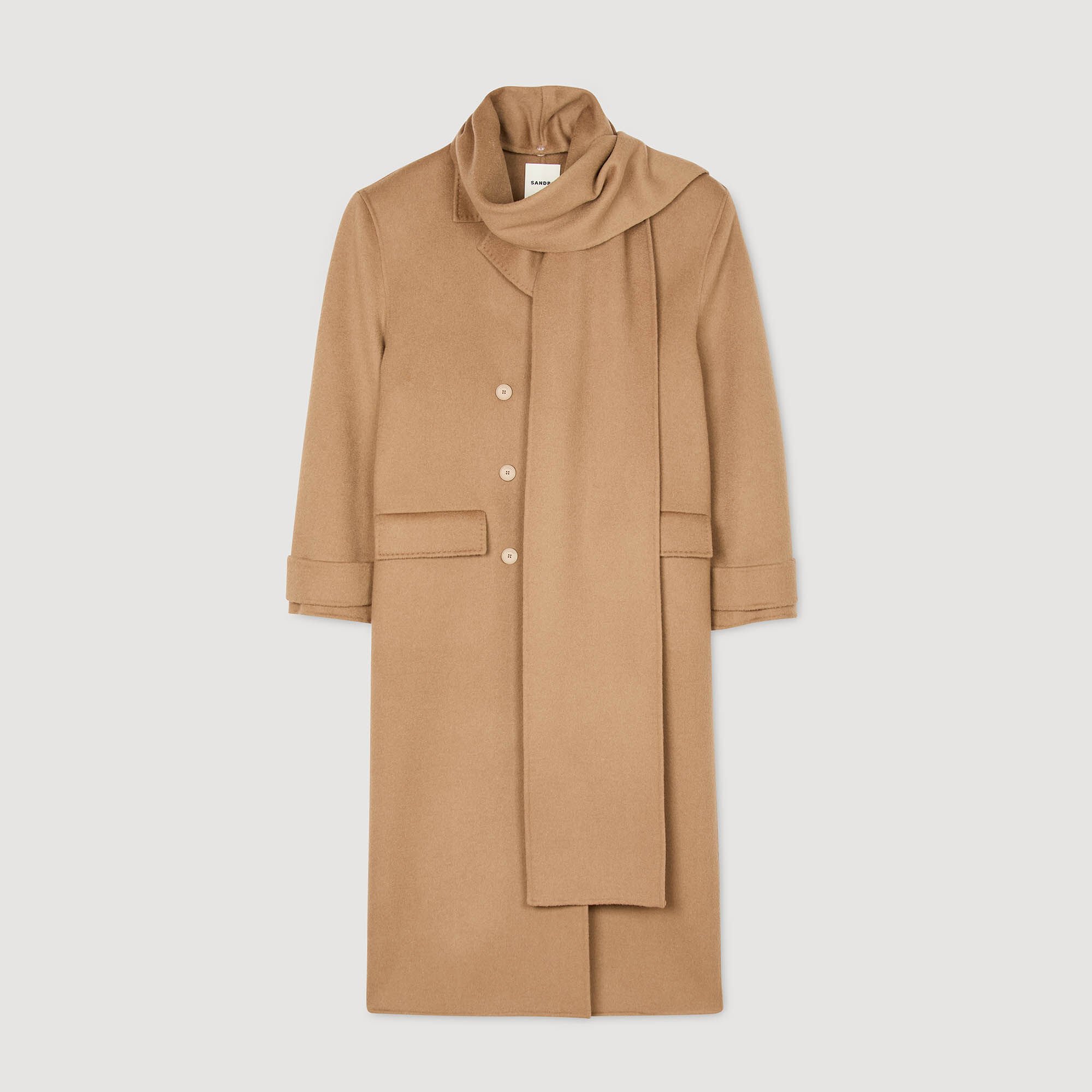 Cappotto oversize in lana