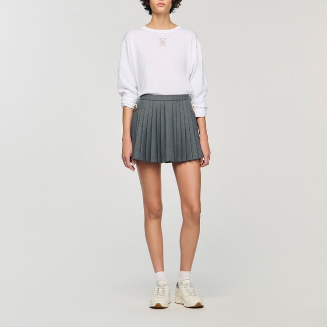 T-shirt con ricamo - Donna | Sandro