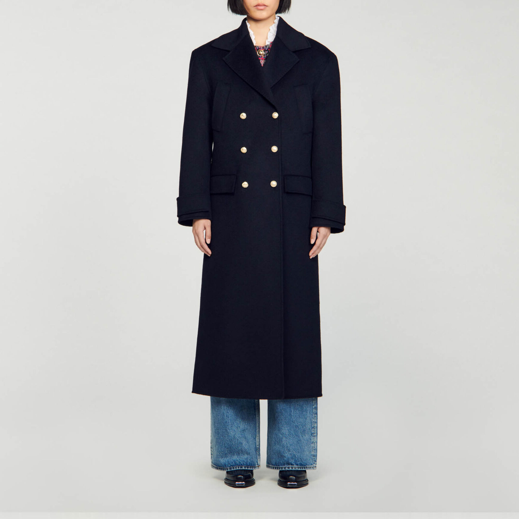 Cappotto lungo double face