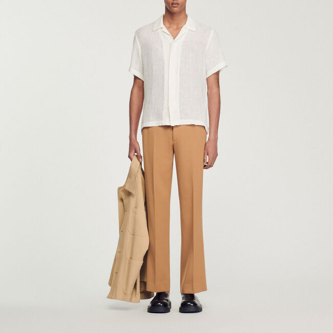 Camicia a maniche corte