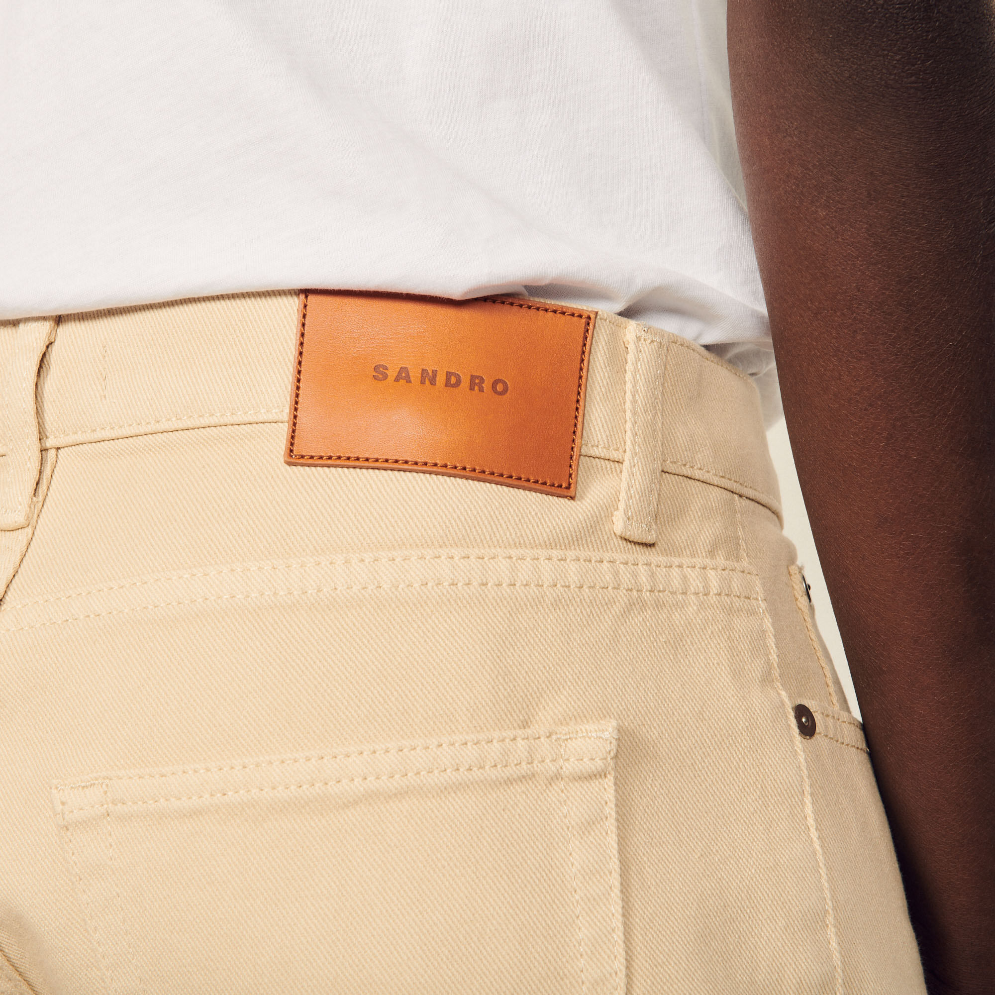 Jeans in cotone linea slim