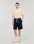 Shorts in cotone con vita elasticizzata