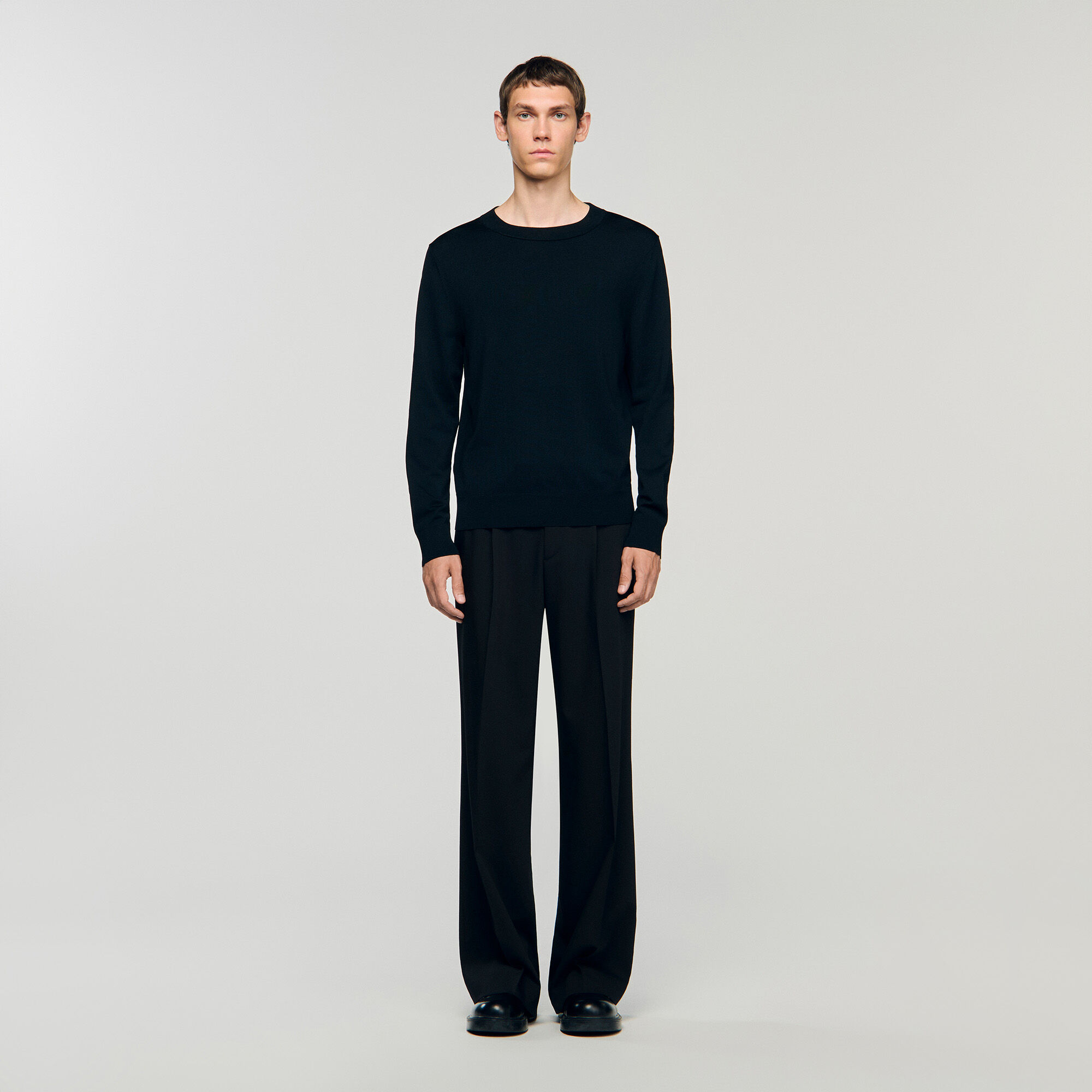 Maglione in maglia fine