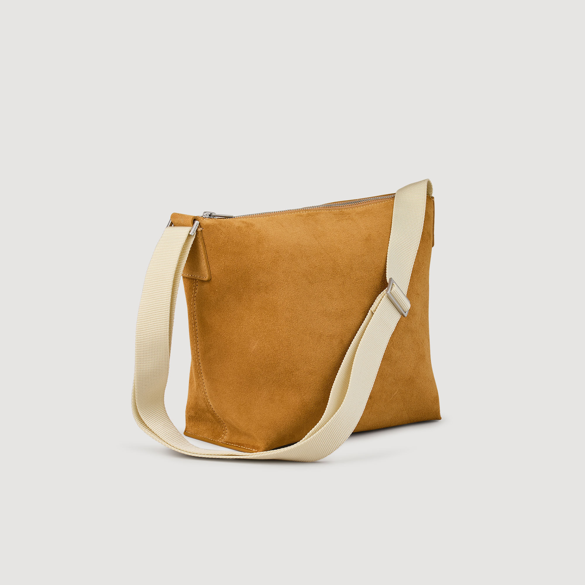 Hobo bag in scamosciato