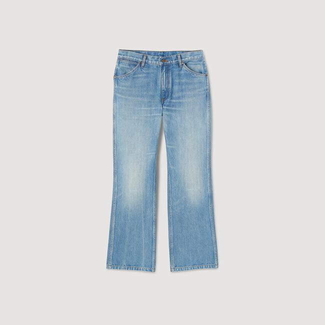 Jeans sbiaditi SANDROxWRANGLER