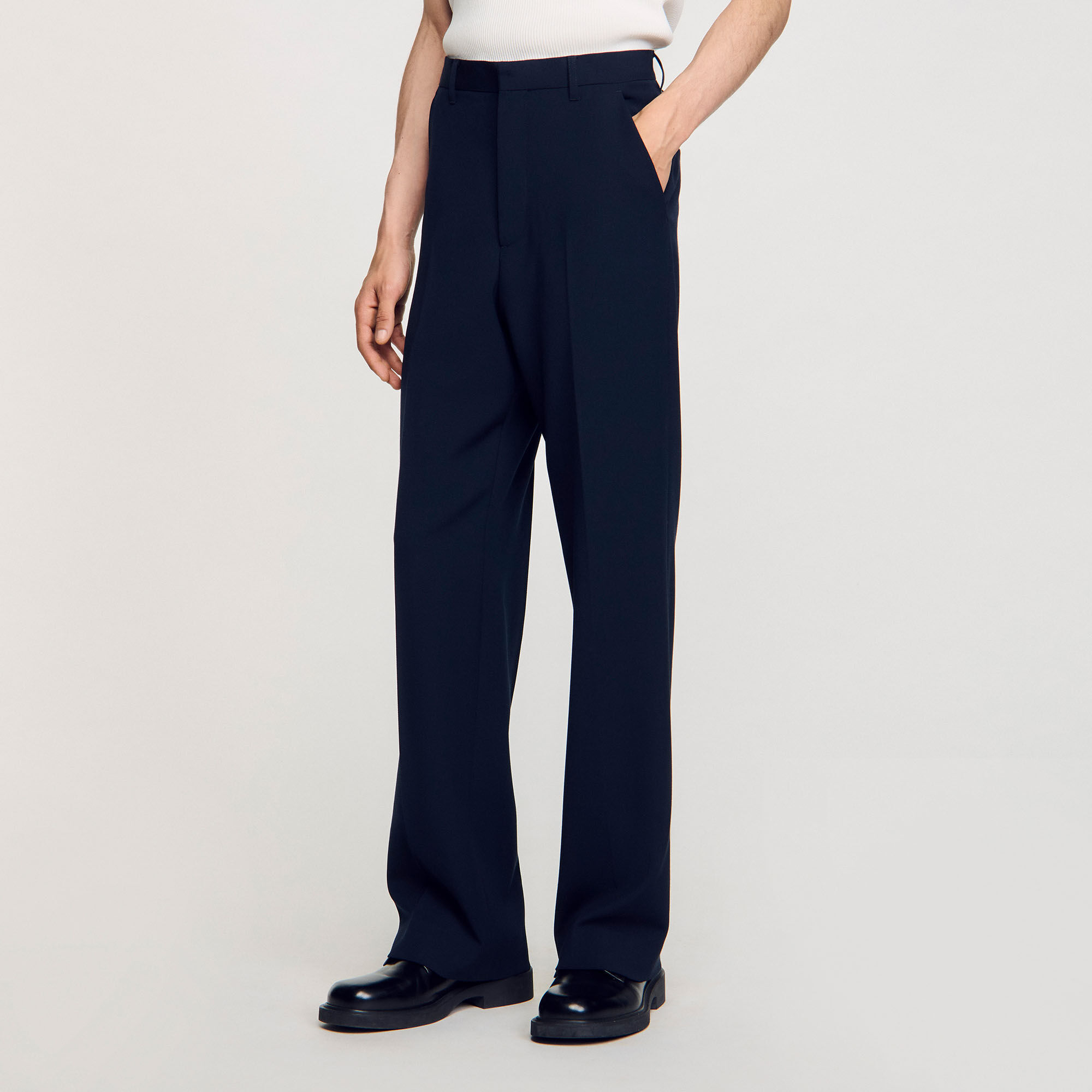 Pantaloni da abito in lana