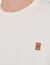 Felpa oversize con inserto in pelle