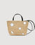 Basket bag in rafia