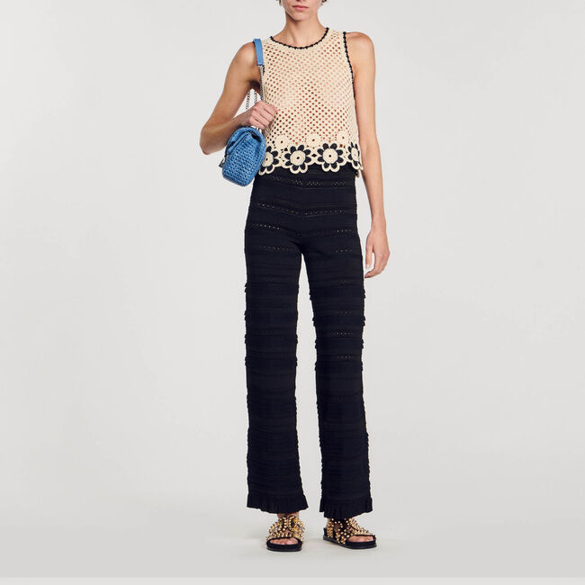 Pantaloni in maglia