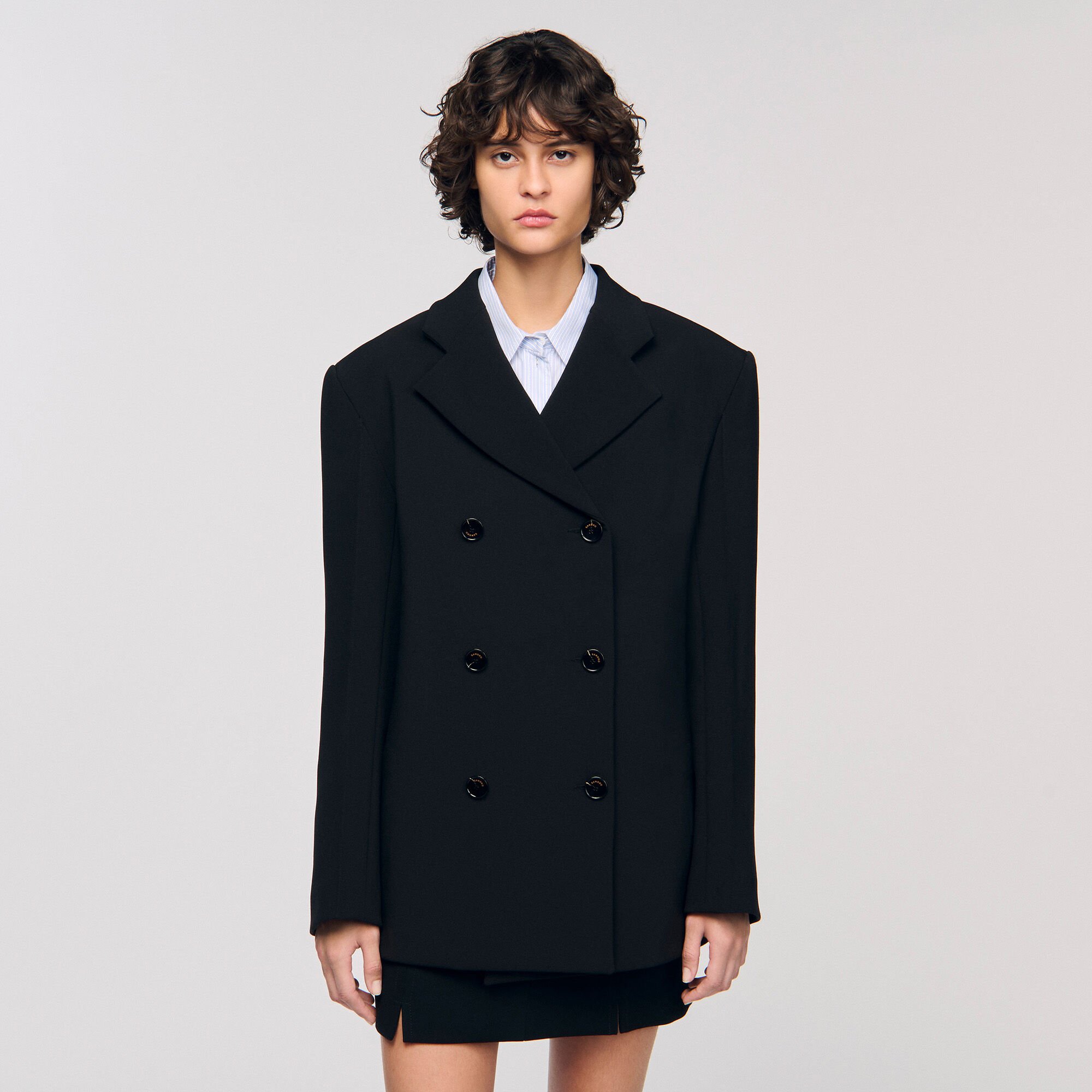 Giacca da tailleur incrociata