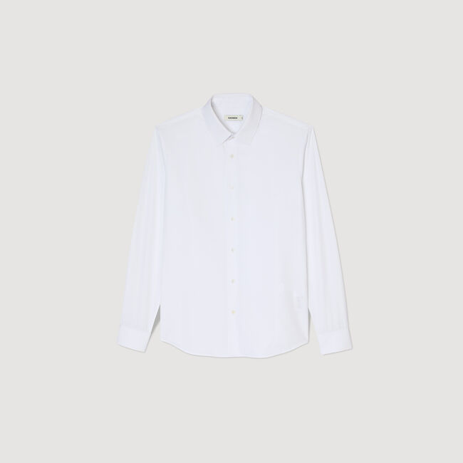 Camicia a tinta unita
