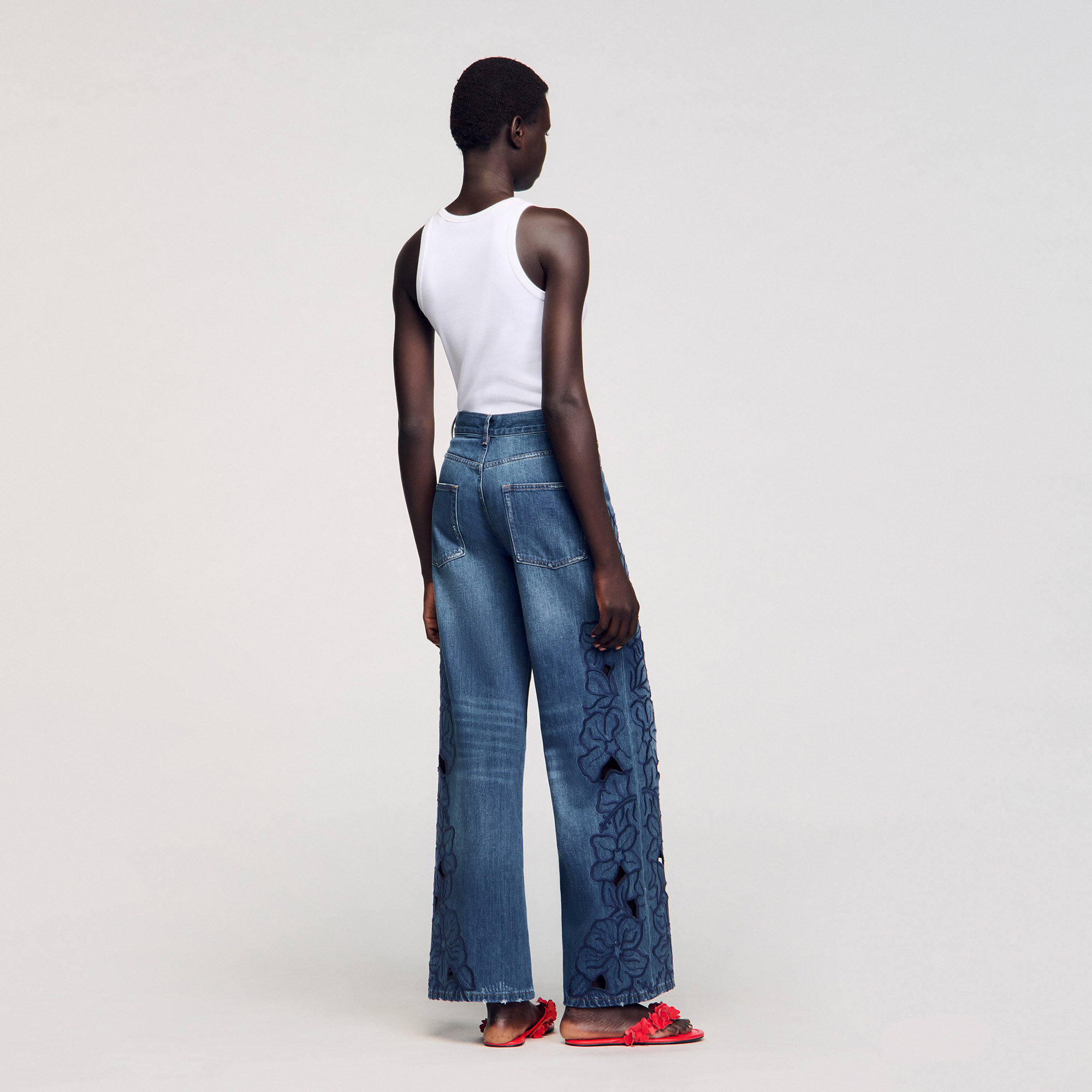 Jeans ricamati