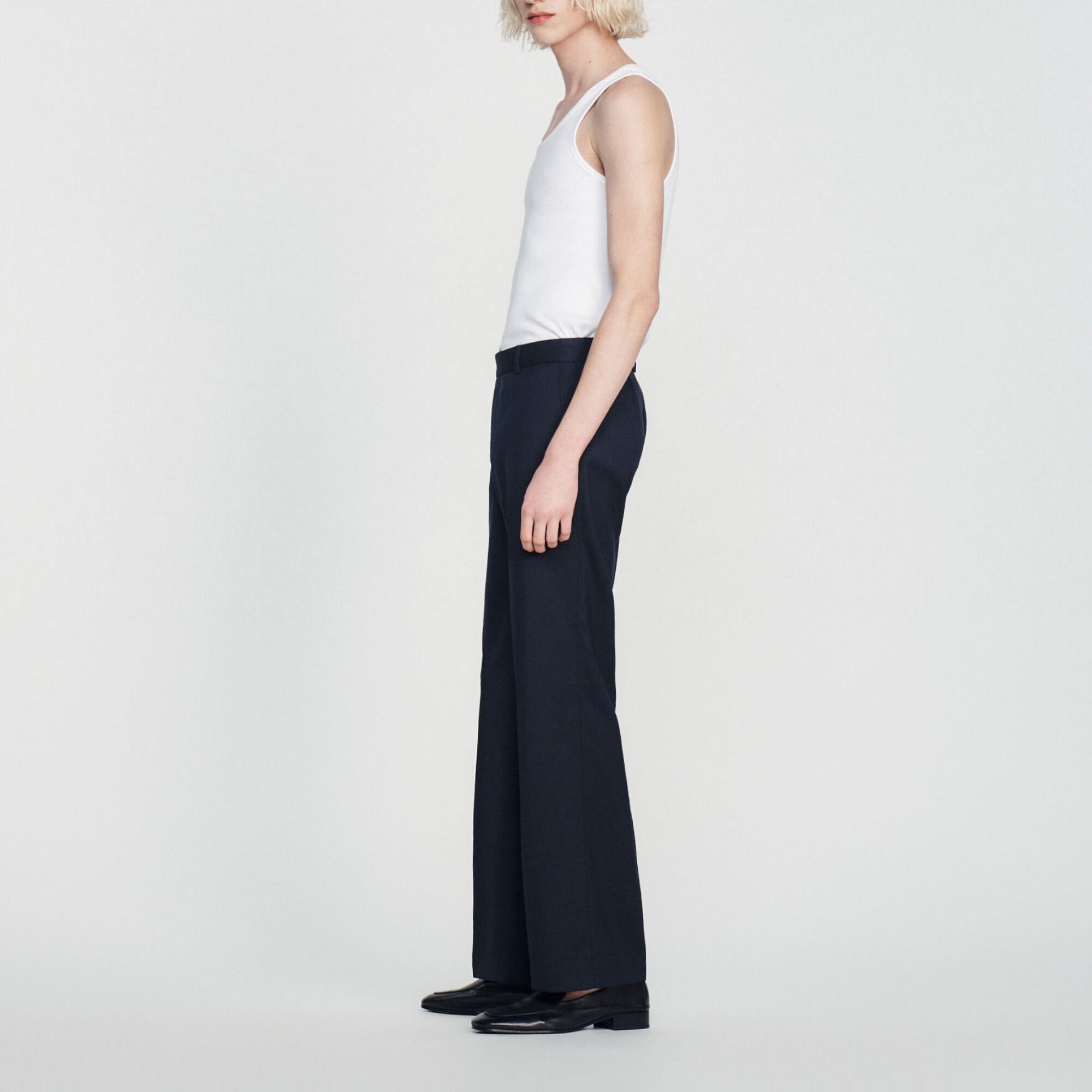 Pantaloni da completo in lana