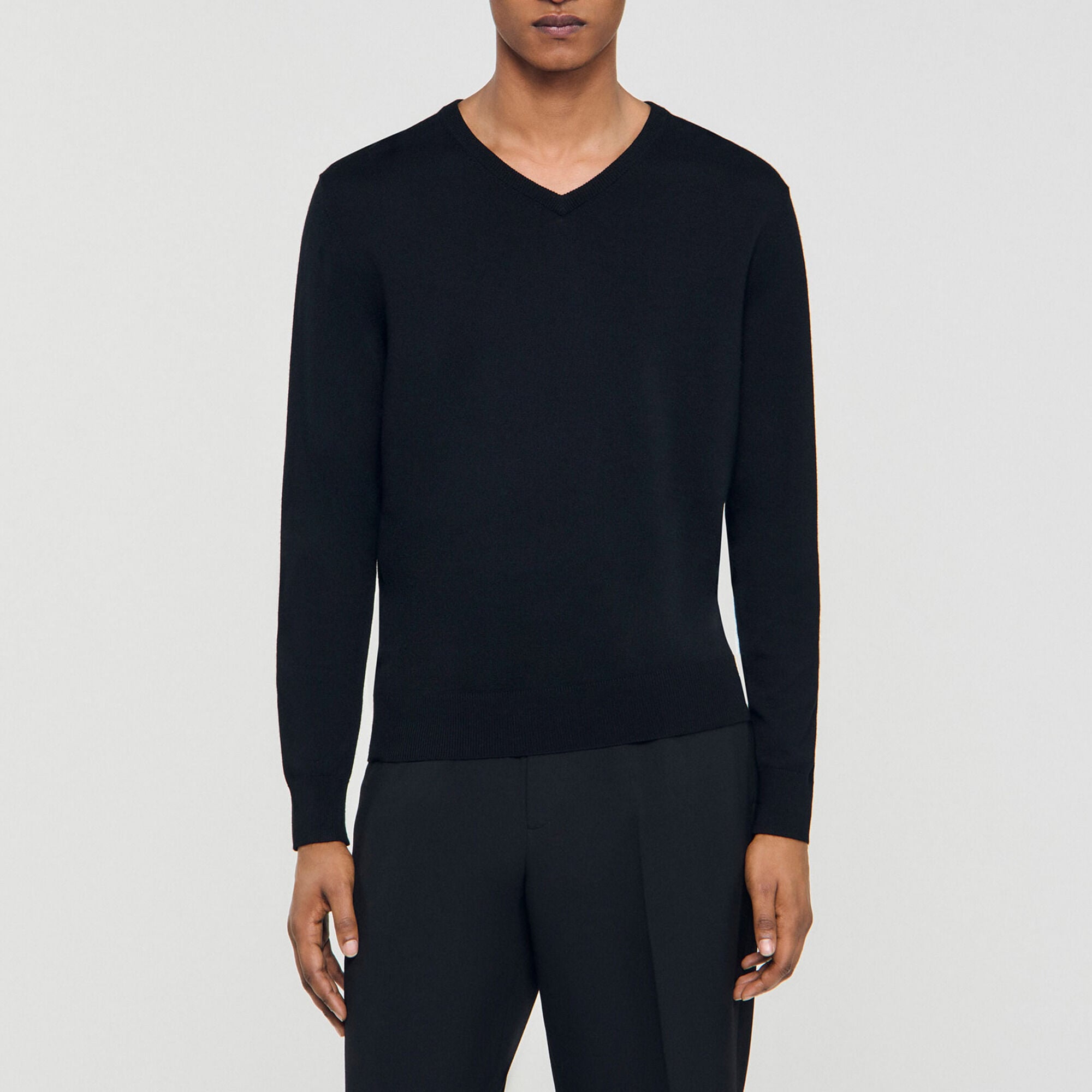 Maglione in lana fine - Uomo | Sandro
