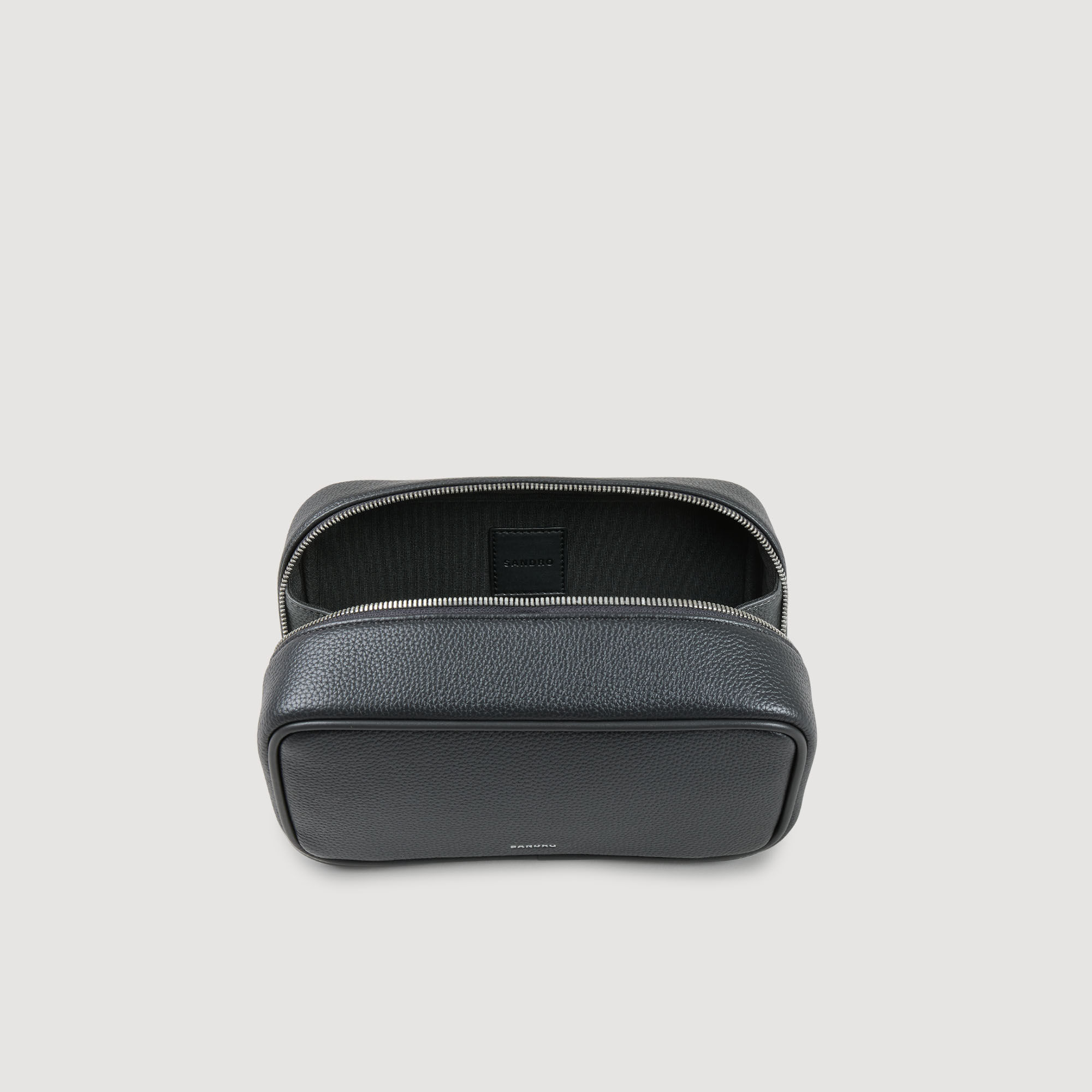 Beauty case in tela martellata