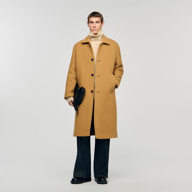 Cappotto in lana e cashmere