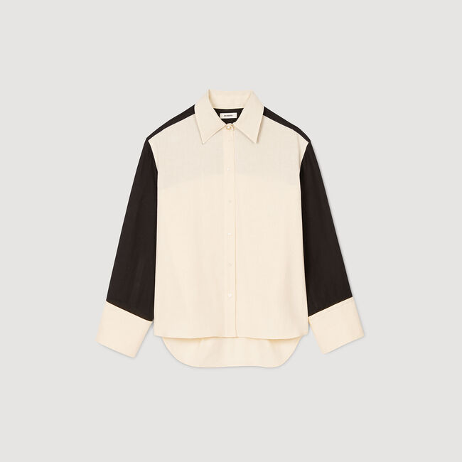 Camicia bicolor
