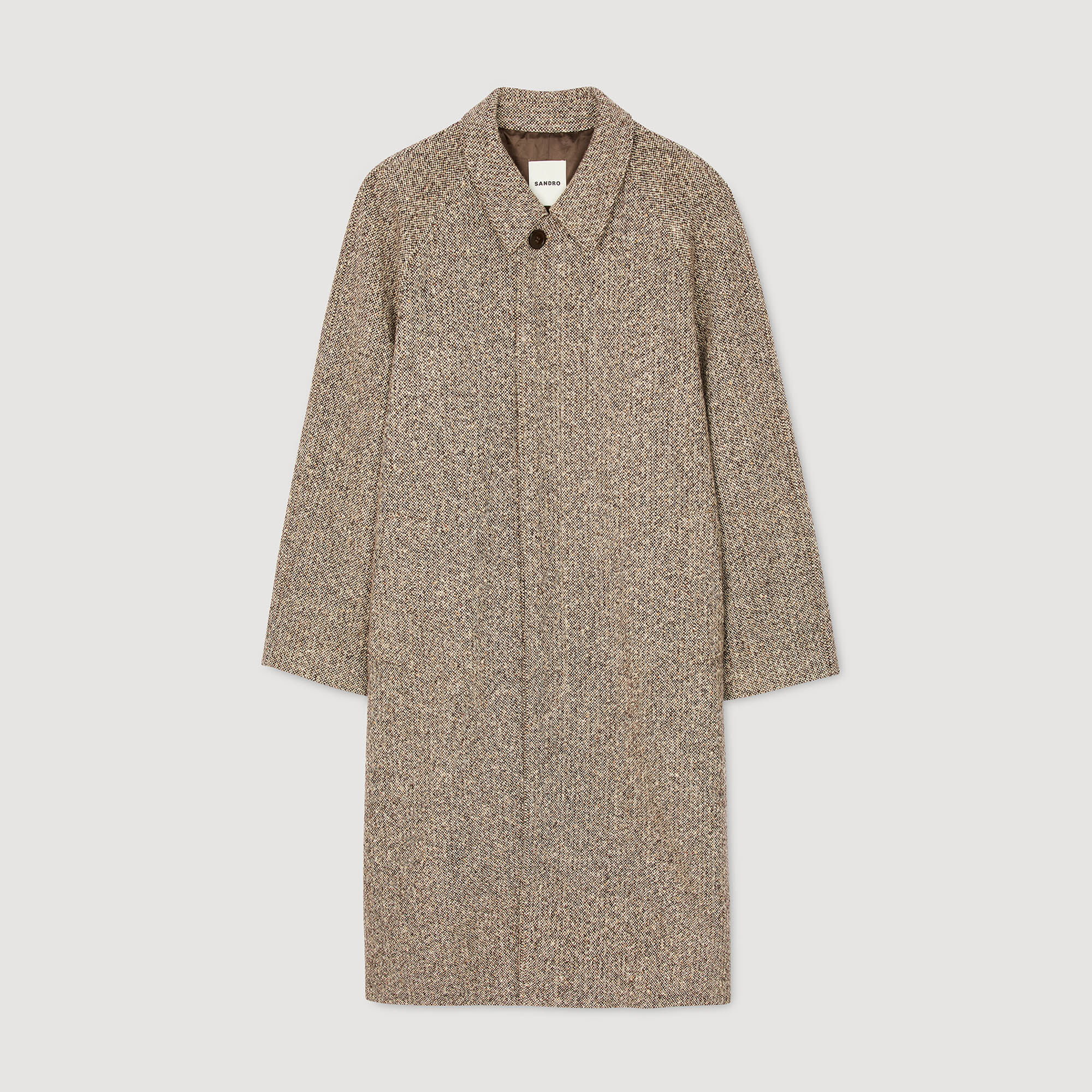 Cappotto oversize in lana