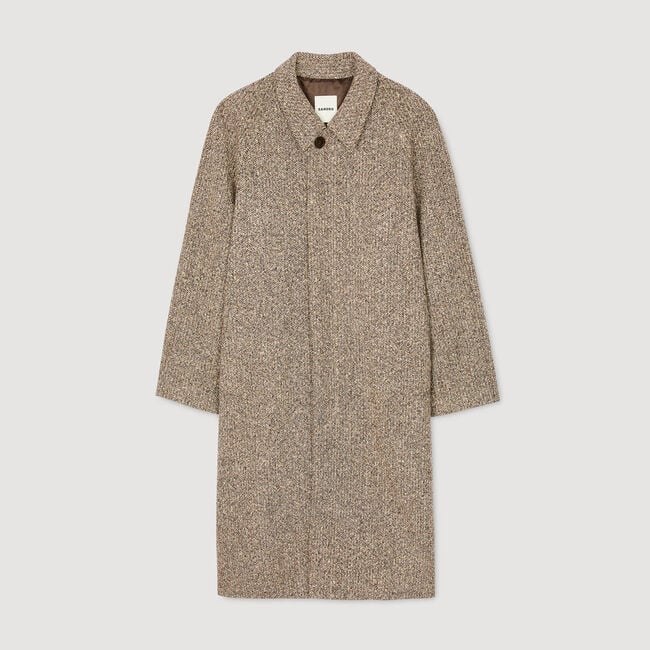 Cappotto oversize in lana