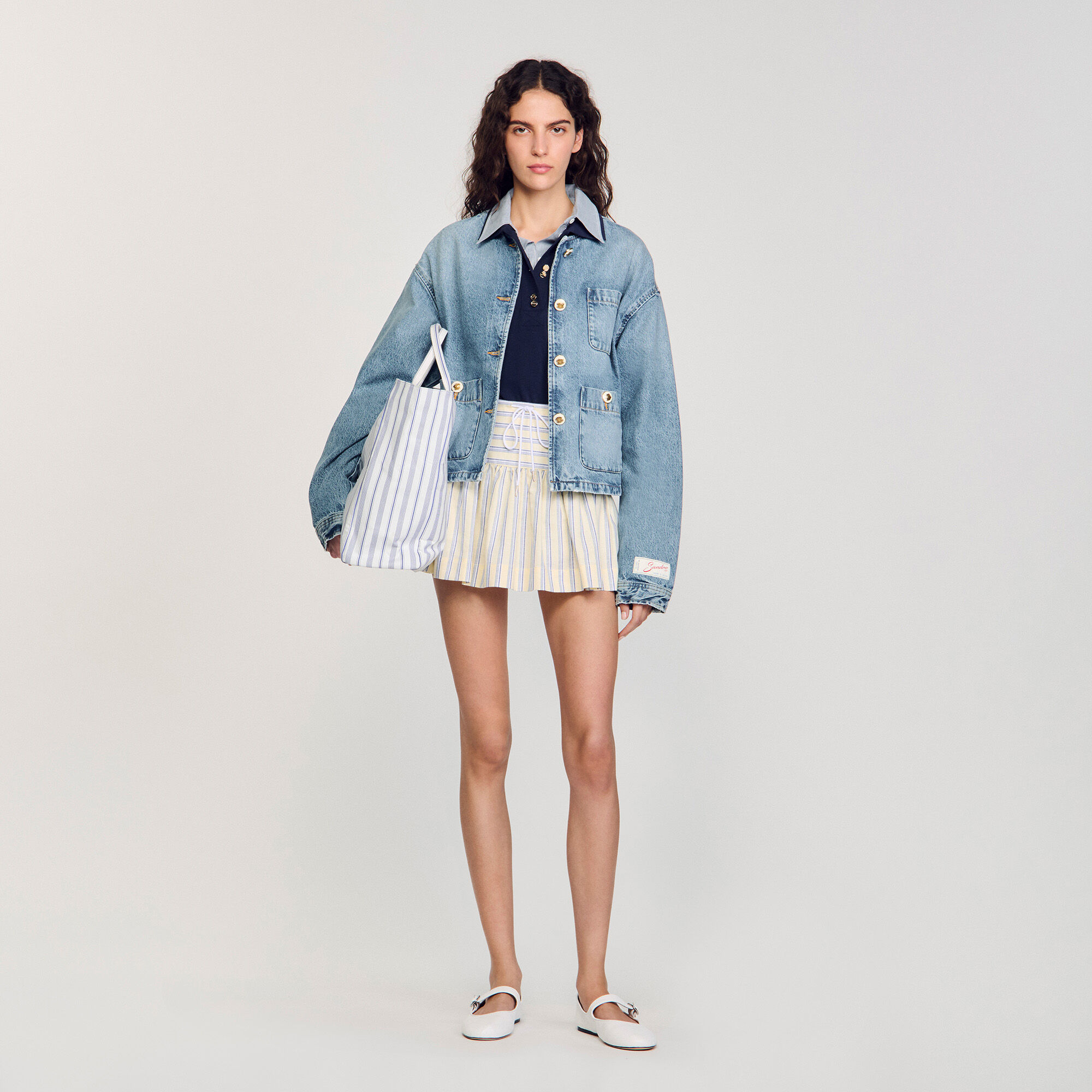 Giubbotto di jeans