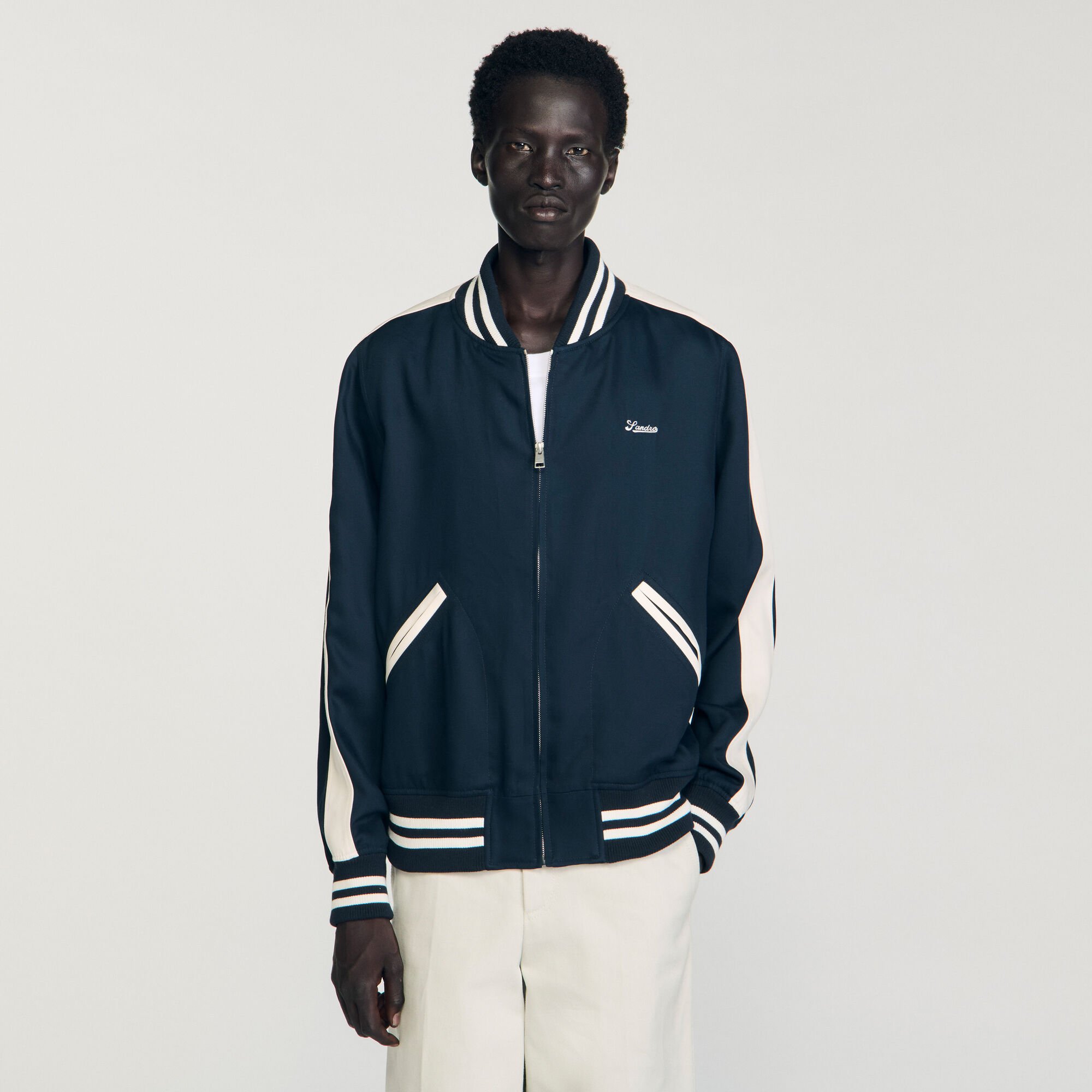 Teddy varsity con zip