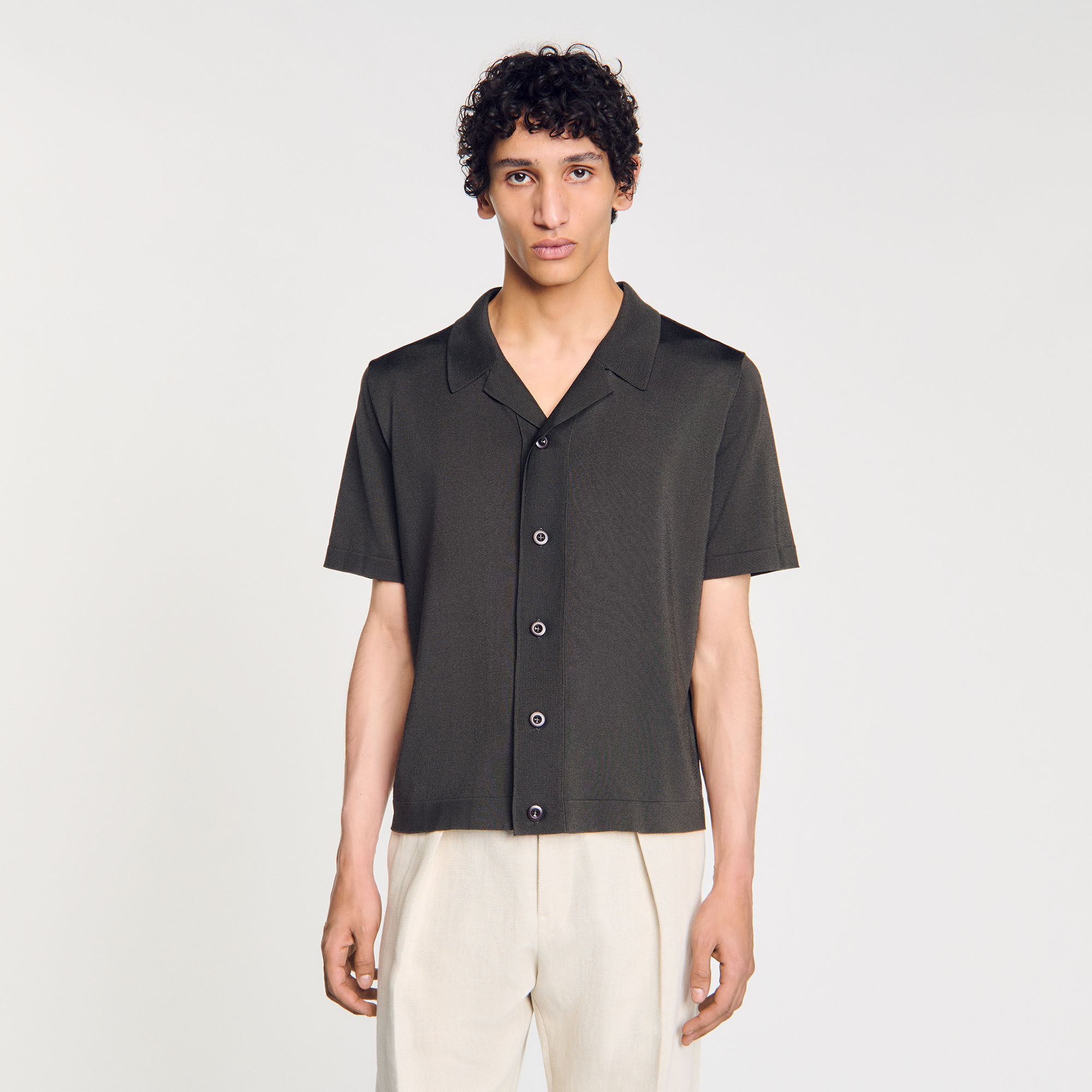 Camicia a maniche corte