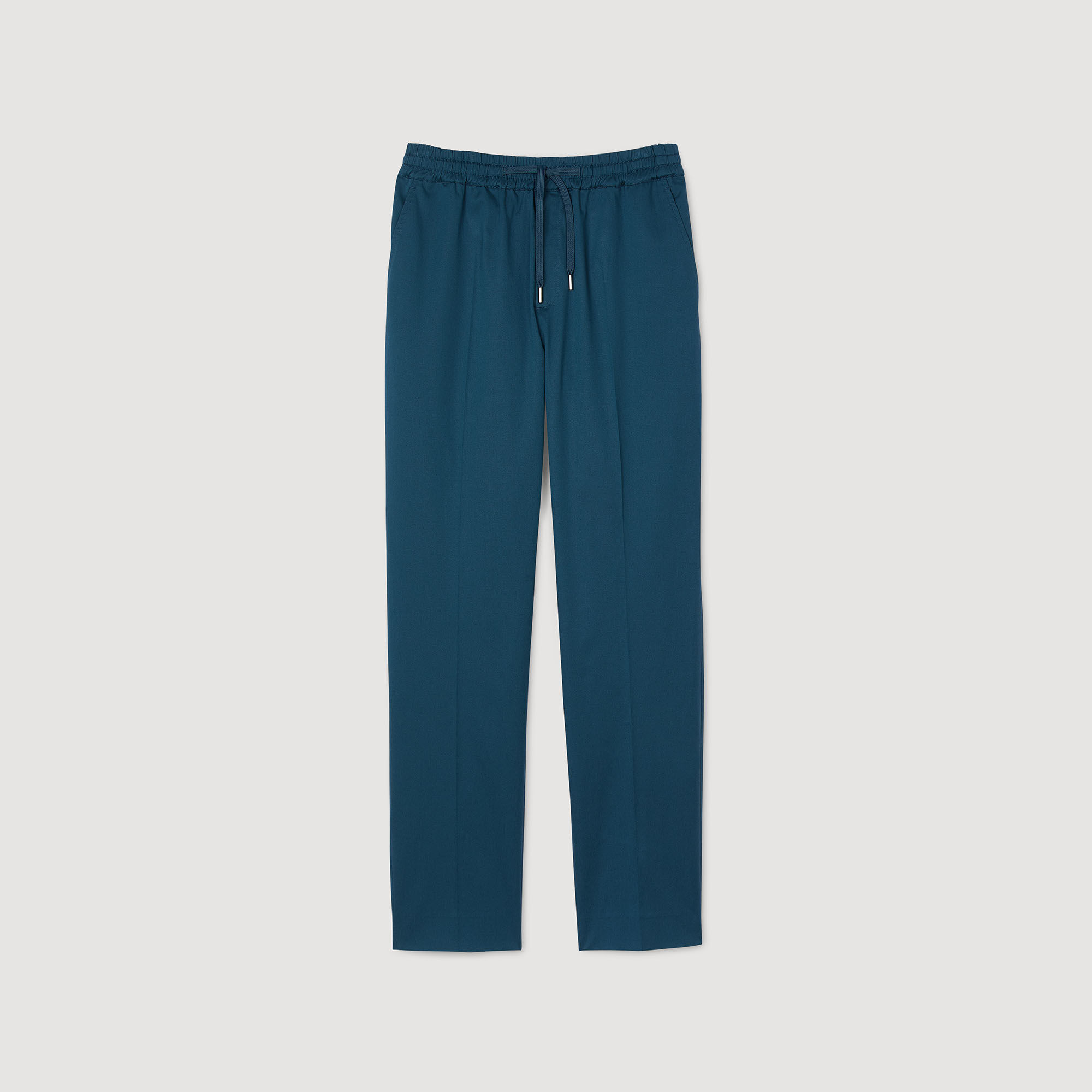 Pantaloni dritti elasticizzati