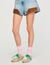 Sneakers Light Wave in camoscio