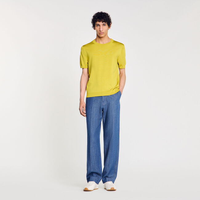 T-shirt in maglia