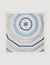 Foulard in seta con stampa a righe