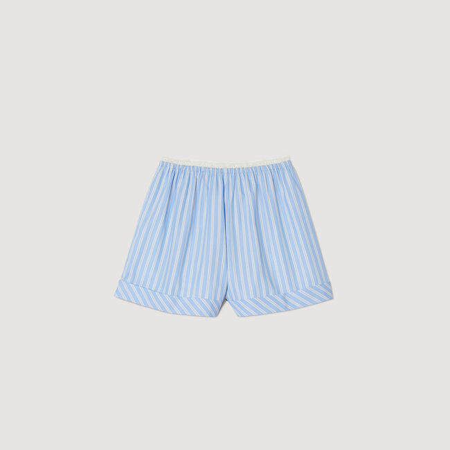 Shorts larghi in cotone