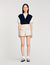 Shorts in tweed fantasia