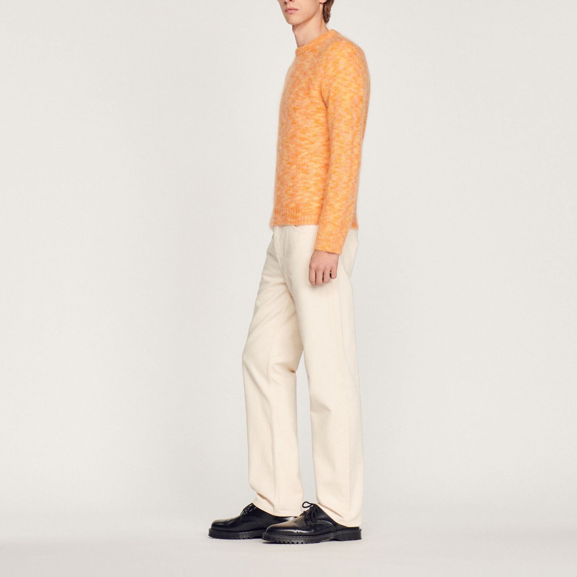 Pullover in lana girocollo