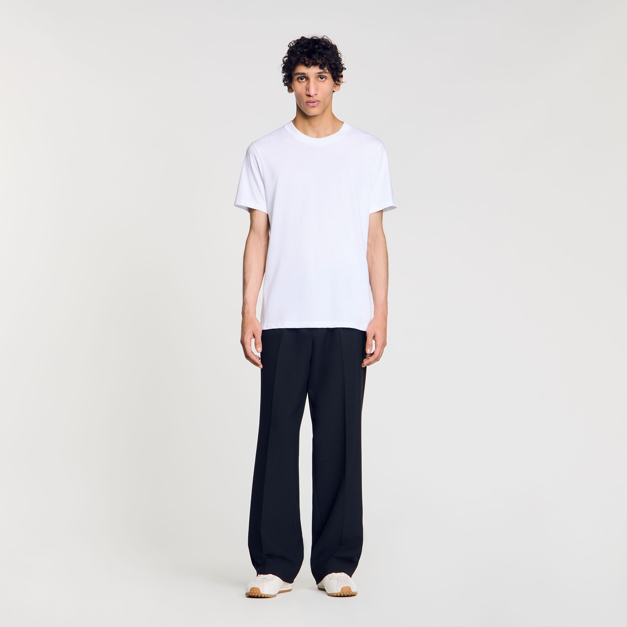 T-shirt in cotone con logo