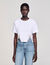 T-shirt corta decorata con strass