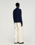 Maglia in lana con collo con zip
