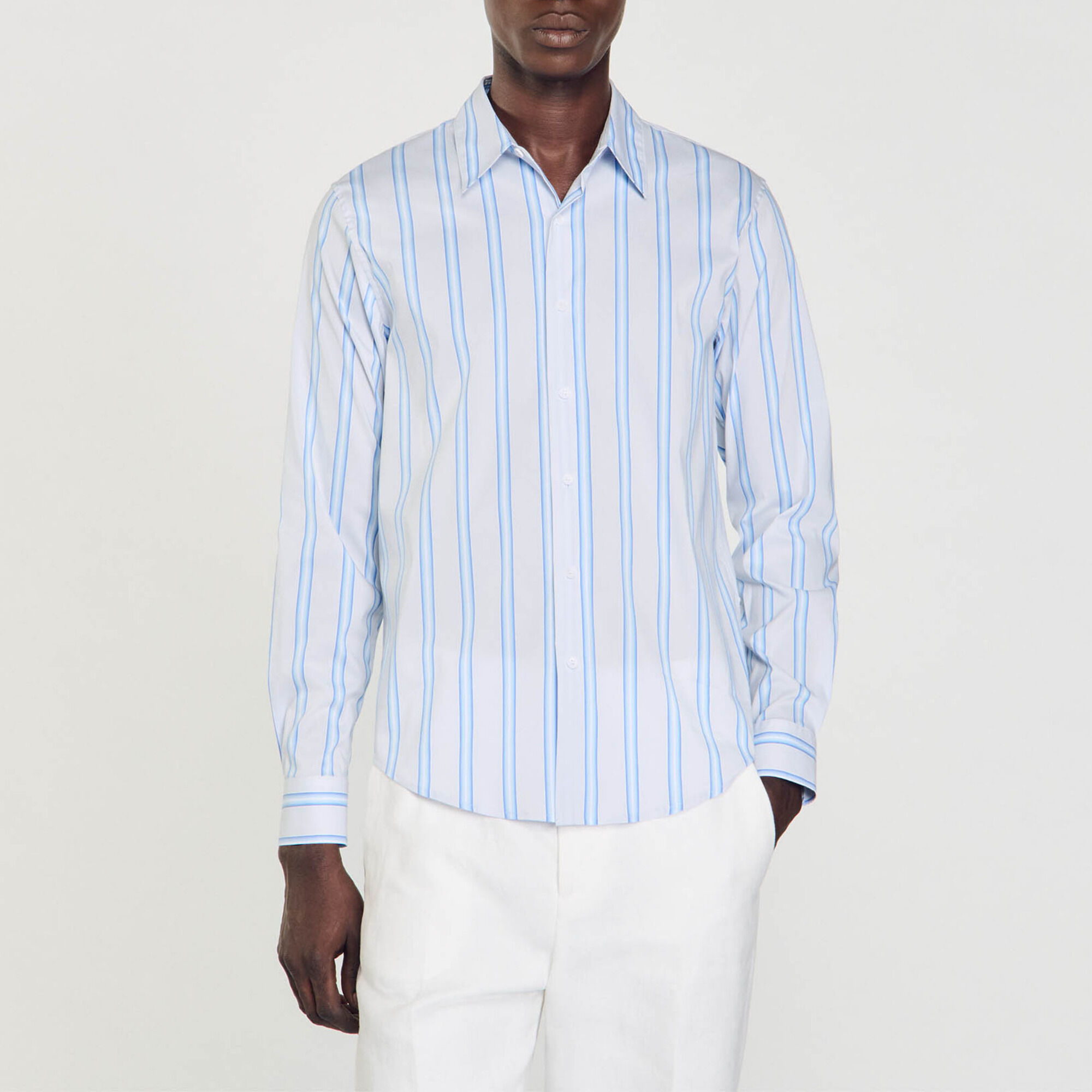 Camicia a righe