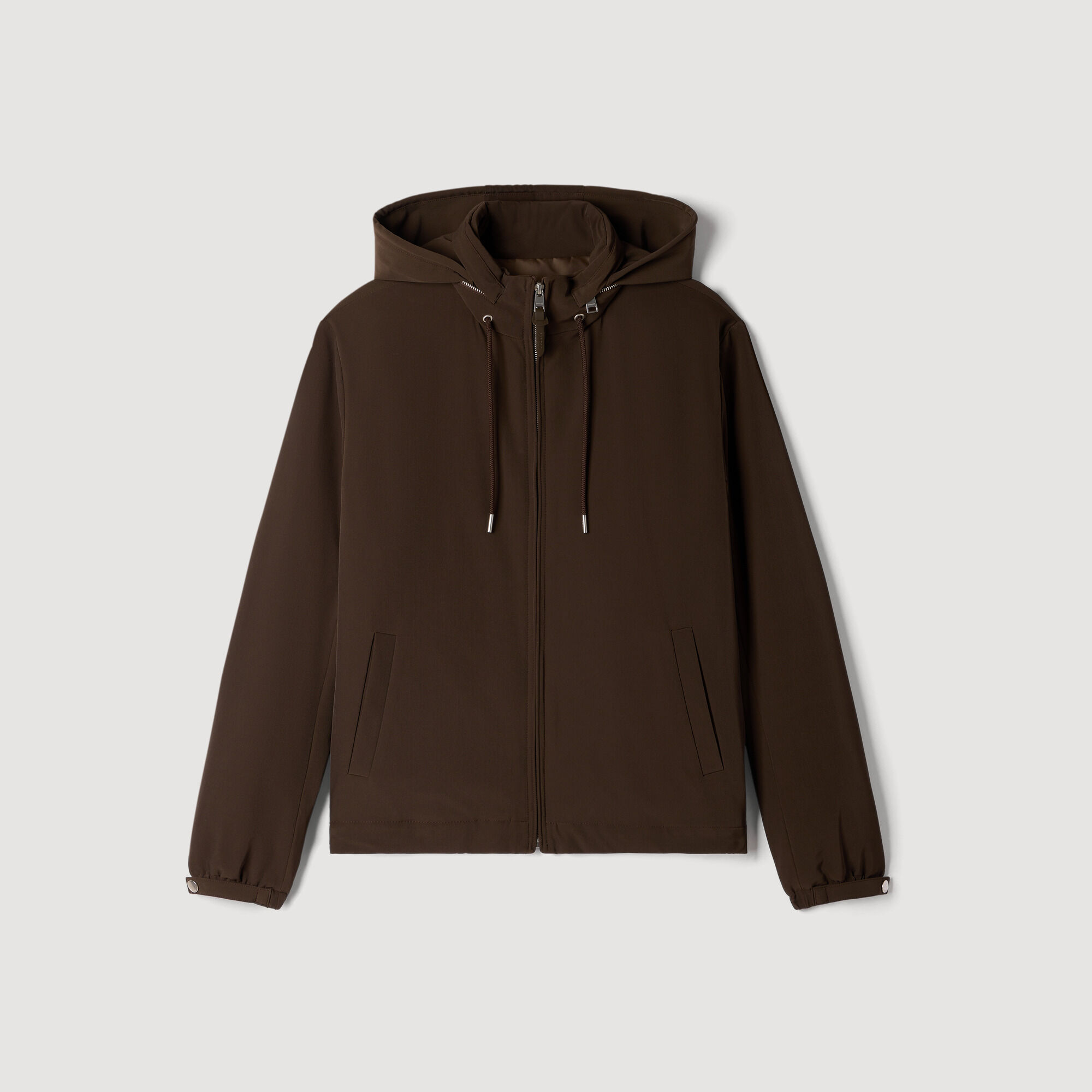 Giubbotto con zip e cappuccio - Uomo | Sandro