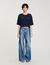 T-shirt con dettagli a perline