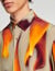 Camicia con motivi a fiamme